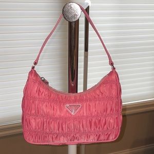 Prada Mini Bag
Nylon and Saffiano Leather Pink